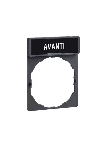 Schneider zby2605 label holder forward label